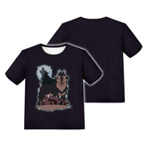 The Owl House Season 3 Hunter Kids Cosplay T-shirt Summer  Short Sleeve Shirt